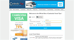Desktop Screenshot of cambodiatips.com